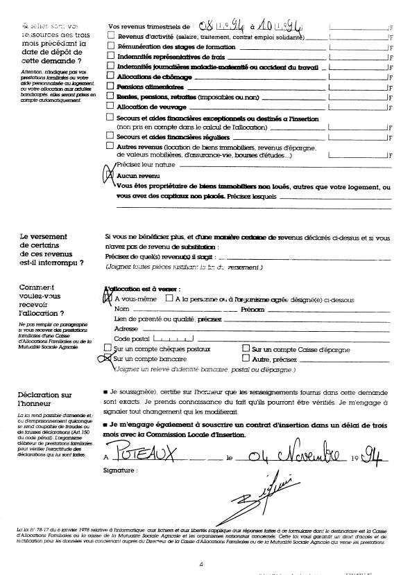 je signe un CONTRAT D'INSERTION - Page 2