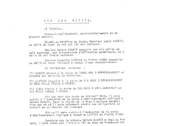Jugement Busato/Liotier - TGI. de Valence - Page 6